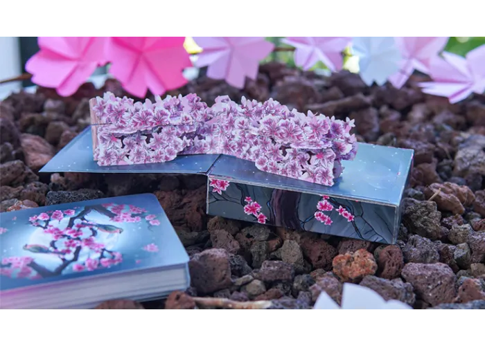 Sakura Renaissance 3D Pop-up Moonlight Edition Playing Cards