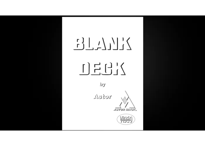 Blank Deck by Astor
