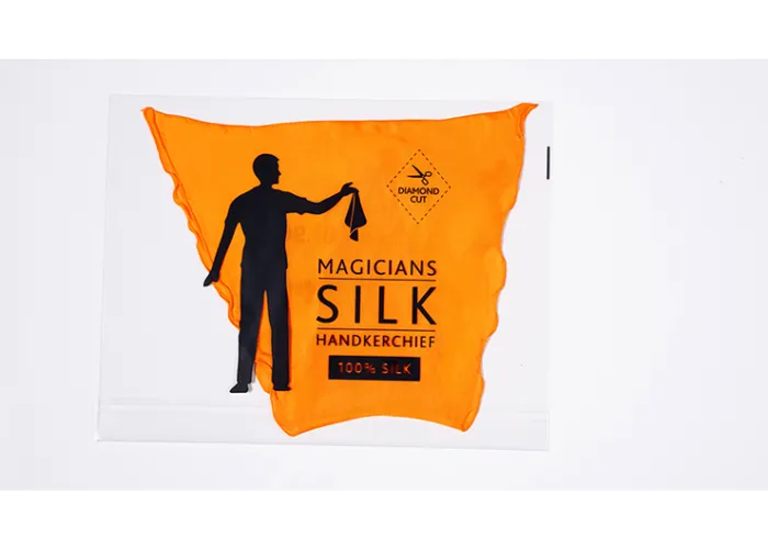 PRO SILK DIAMOND CUT ORANGE 18" by Murphy's Magic