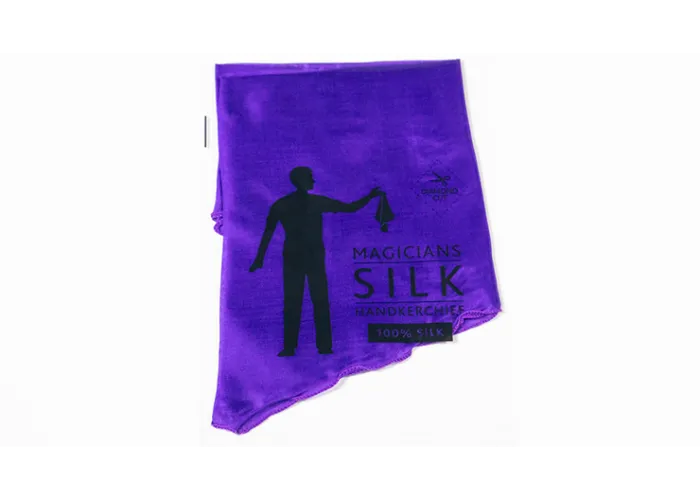 PRO SILK DIAMOND CUT PURPLE 18" by Murphy's Magic