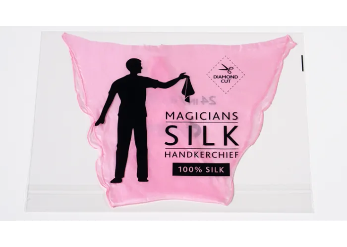 PRO SILK DIAMOND CUT PINK 24" by Murphy's Magic