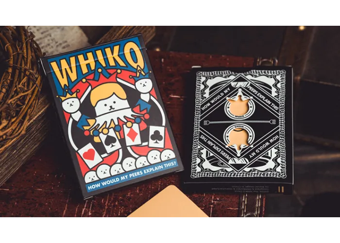 WHIKO Stage Thin Playing Cards by Bacon Magic.