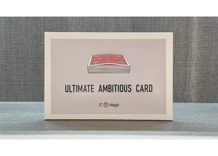 Ultimate Ambitious Card by JT (Red)
