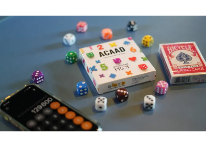 ACAAD - Any Card at Any Dice by Mathieu Cima (Blue)