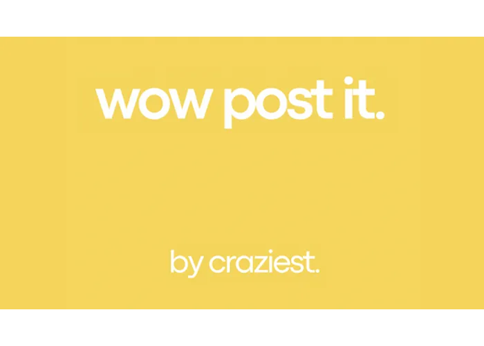 WOW Post-it by Craziest