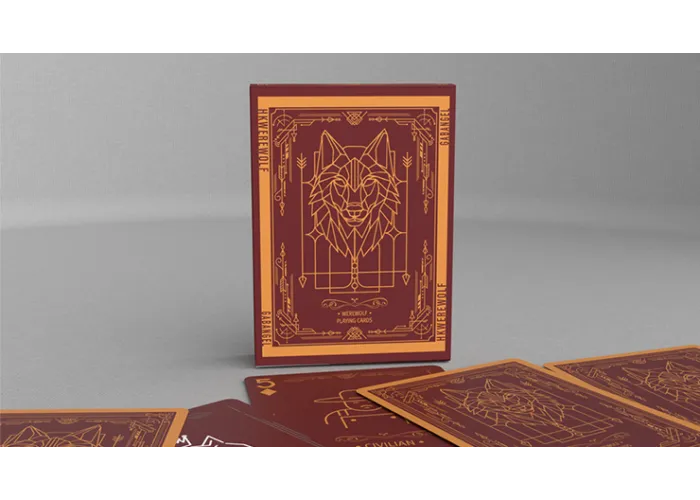 Werewolf Playing Card