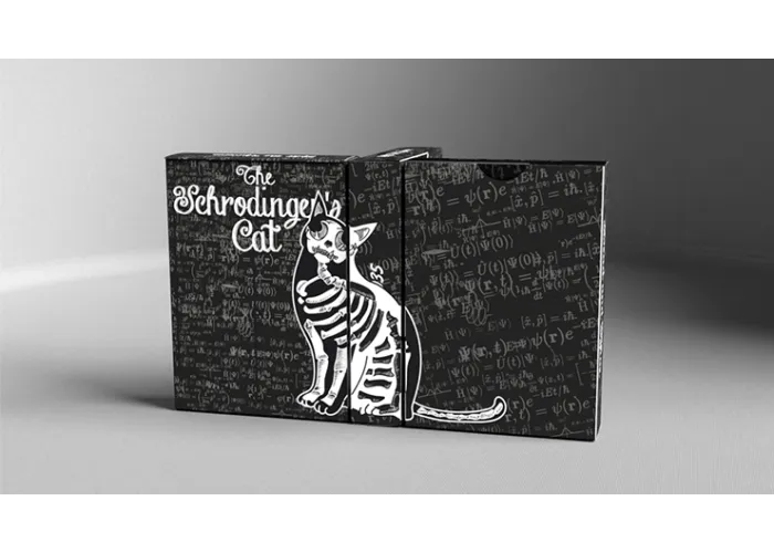 Schrodinger's Cat: Dead Black Edition Playing Cards