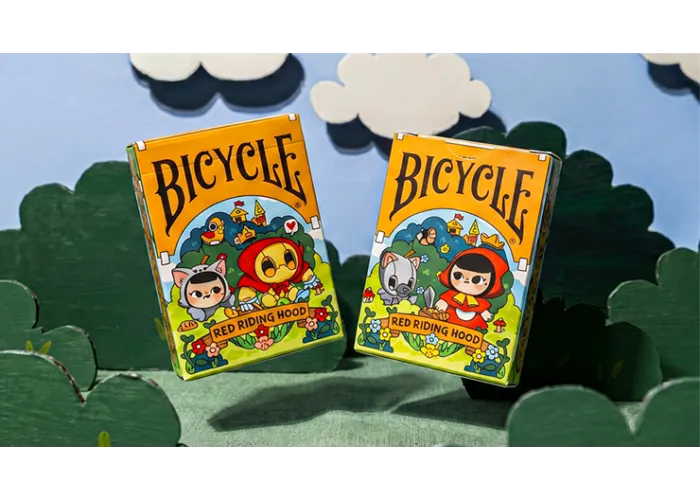 Bicycle Paper Royals Red Riding Hood Playing Cards by RunIt Decks