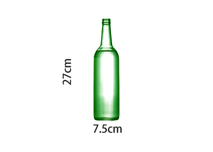 Self Exploding Green Beer Bottle (Large) by Wance