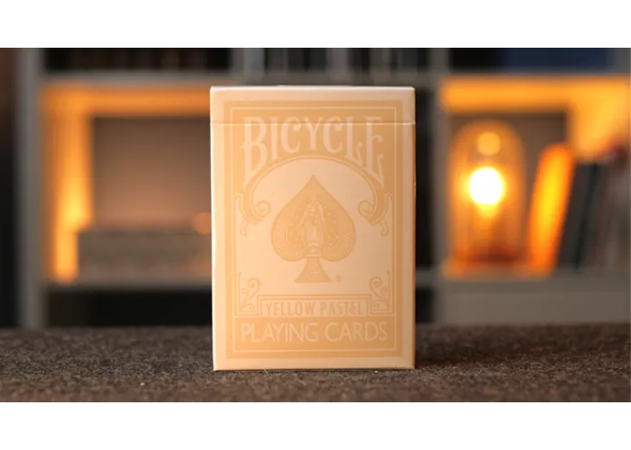 Bicycle Pastel Yellow Playing Cards