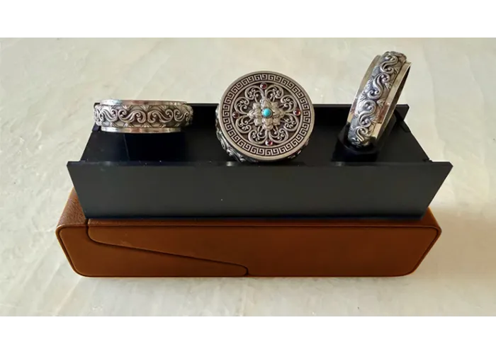 Coin Vault Case and Display Set (Brown)