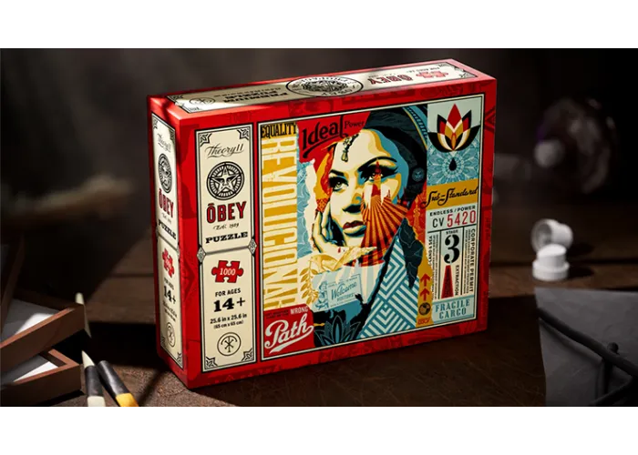 OBEY Jigsaw Puzzle by theory11