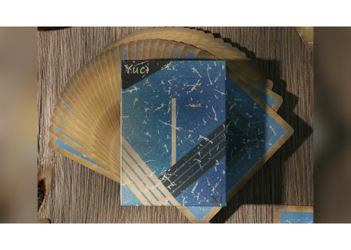 X1 Retro Blue Playing Cards