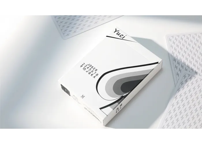 Yuci Tiny Wizard White Playing Cards by TCC