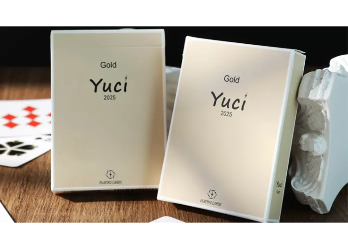 Yuci Gold Playing Cards by TCC