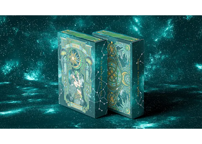 Zodiac (Aquarius) Luminous Edition Playing Cards by TCC