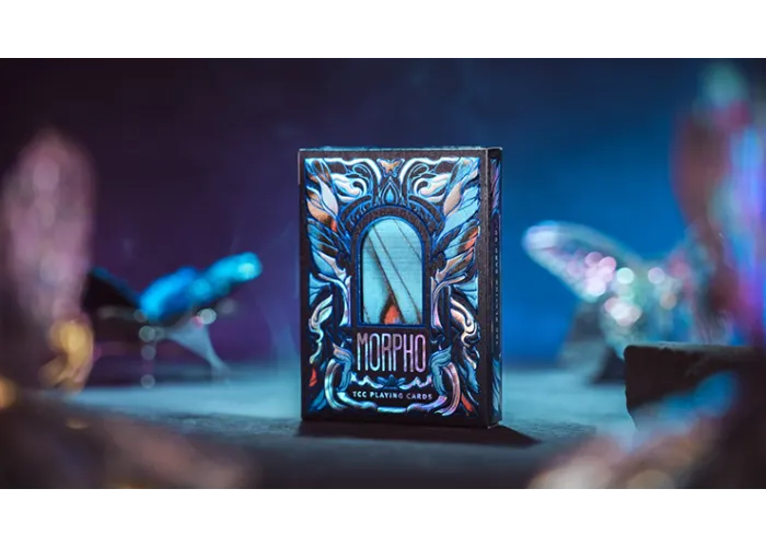 Morpho V2 (Sapphire) Playing Cards by TCC Fashion