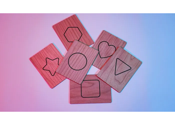 ISYC RFID Wooden Symbol Slates(6 cards) by T-Tech