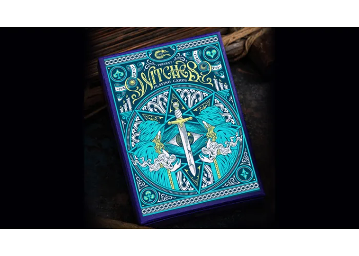 Witches Playing Cards