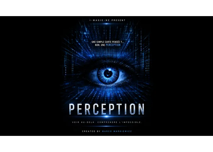 Perception (Blue) by Marco Markiewicz