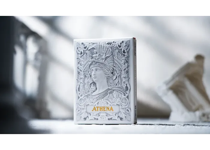 Alabaster Athena Luxury Playing Cards by TCC Fashion