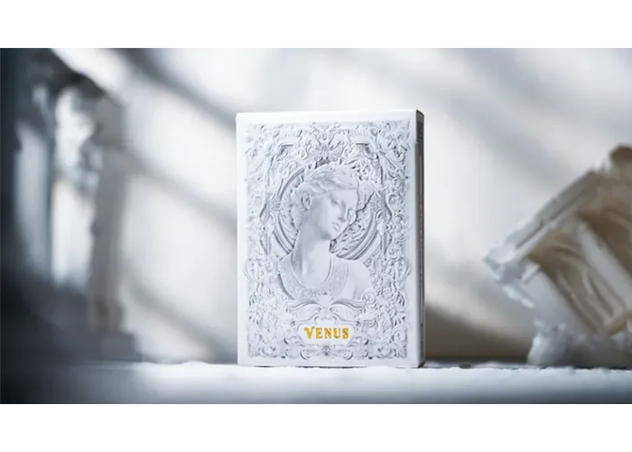 Alabaster Venus Luxury Playing Cards by TCC Fashion