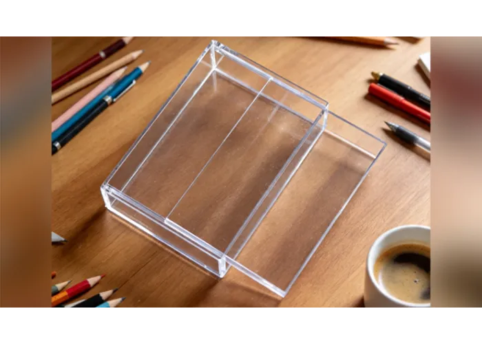 Plexiglass Card Case (1 Deck Case) by MS Magic
