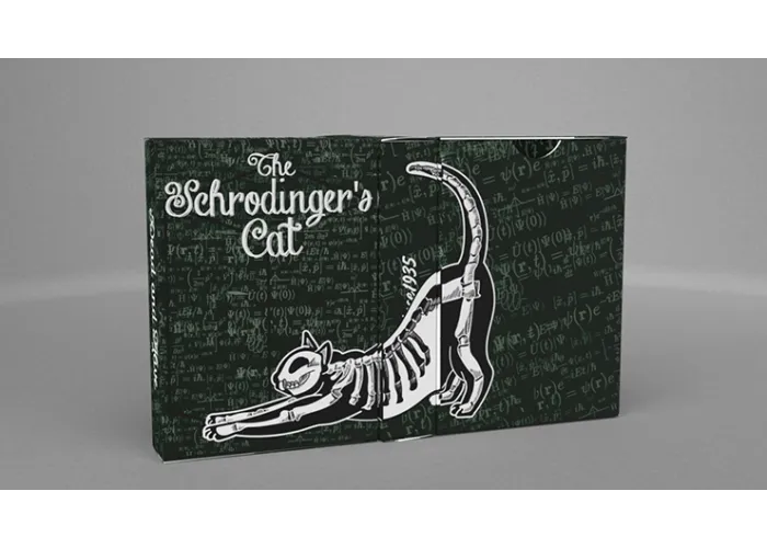 Schrodinger's Cat: Alive Green Edition Playing Cards
