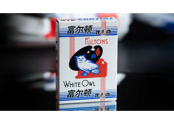 FULTON'S WHITE OWL PLAYING CARDS