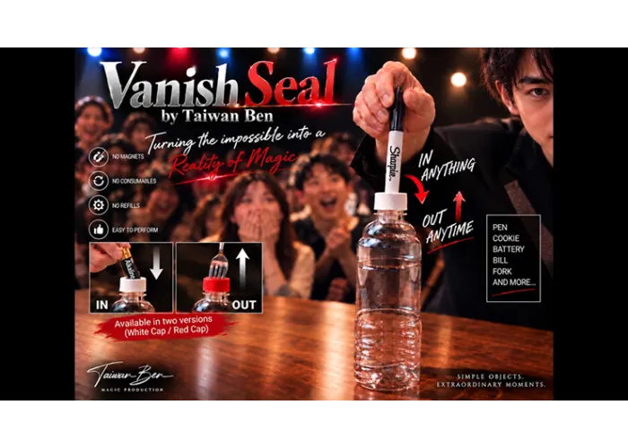 Vanish Seal (Red Cap) by Taiwan Ben