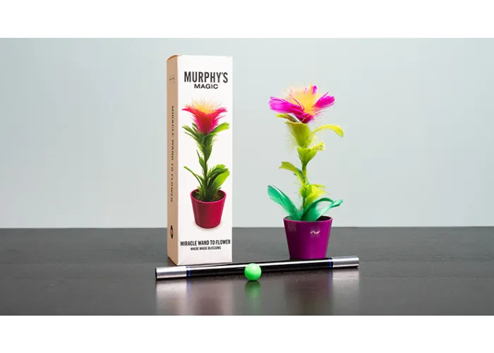 Miracle Wand to Flower by Murphy's Magic