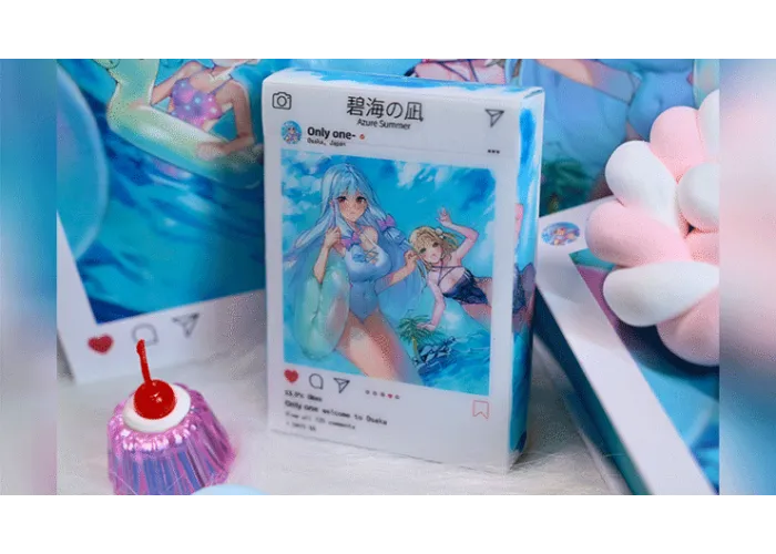 Sweet Cosplay Show - Azure Summer (Grading Box) Playing Cards