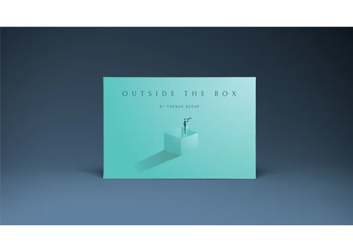 Outside the Box (Blue) by Thomas Badar