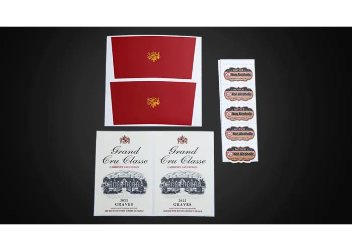 Miracle Wine Bottles Extra Sticker Labels