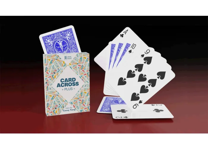 Card Across Plus by IARVEL MAGIC (Blue)