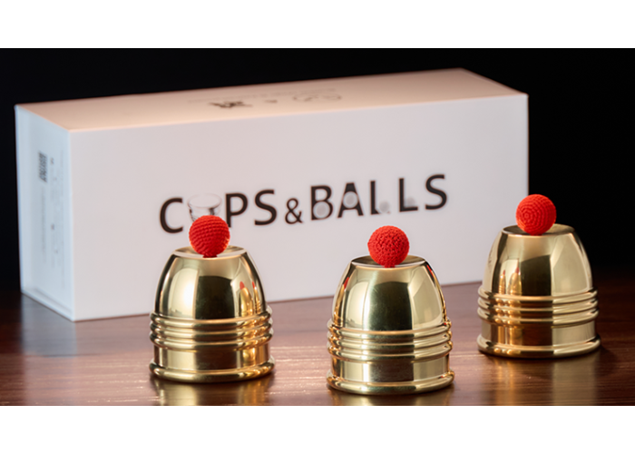 Cups and Balls Set MINI (Copper) by Bluether Magic and Raphael