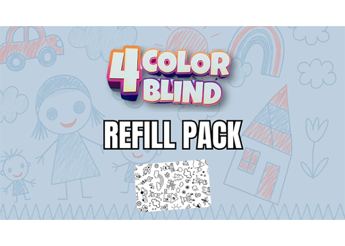 4 Color Blind Refill by Guillaume Bienne
