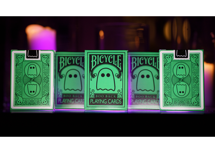 Bicycle Boo Back Playing Cards (Green)