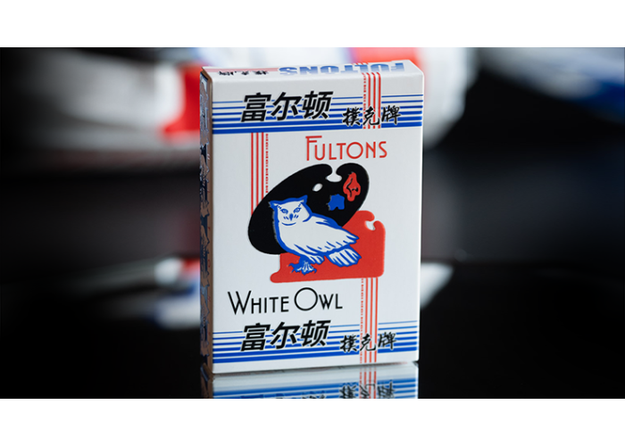 FULTON'S WHITE OWL PLAYING CARDS
