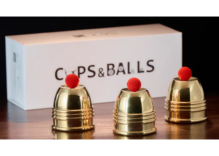 Cups and Balls Set SMALL (Copper) by Bluether Magic and Raphael