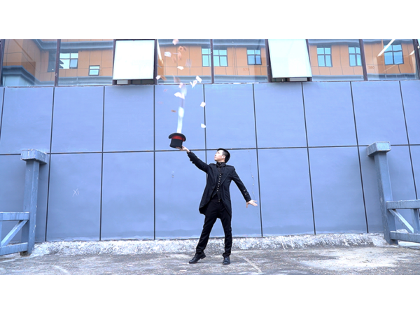 THE ROCKET Card Fountain RIGHT HANDED (Wireless Remote Version) by Bond Lee - Trick