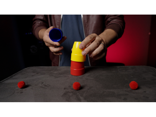 CUPS AND BALLS (Gimmicks and Instructions) by Apprentice Magic