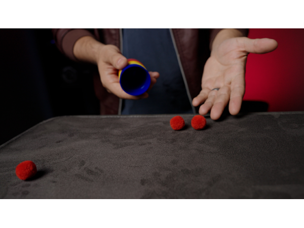 CUPS AND BALLS (Gimmicks and Instructions) by Apprentice Magic