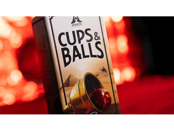CUPS AND BALLS (Gimmicks and Instructions) by Apprentice Magic