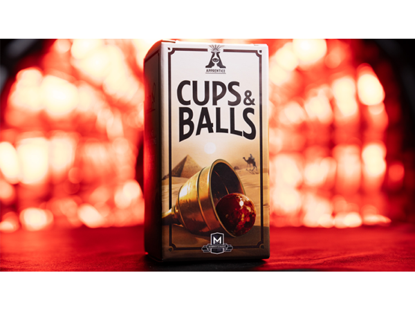 CUPS AND BALLS (Gimmicks and Instructions) by Apprentice Magic