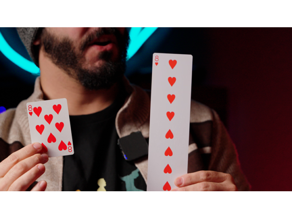 LONG CARD (Gimmicks and Instructions) by Apprentice Magic