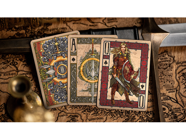 The Lord of the Rings - Return of the King Playing Cards (Black Gilded Edition) by Kings Wild