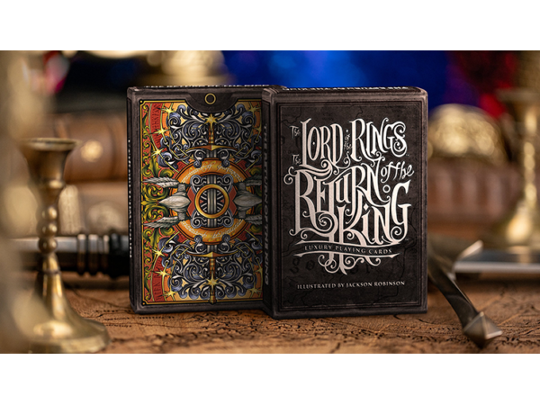 The Lord of the Rings - Return of the King Playing Cards (Black Gilded Edition) by Kings Wild