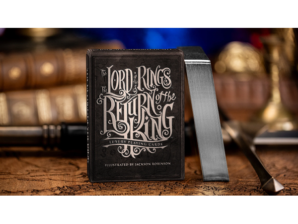 The Lord of the Rings - Return of the King Playing Cards (Black Gilded Edition) by Kings Wild