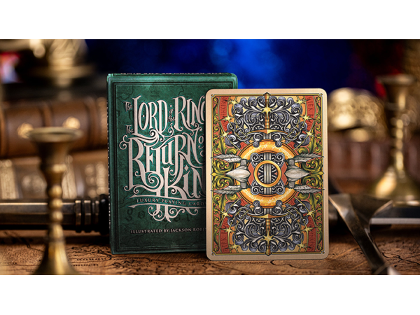 The Lord of the Rings - Return of the King Playing Cards by Kings Wild Project(Green)